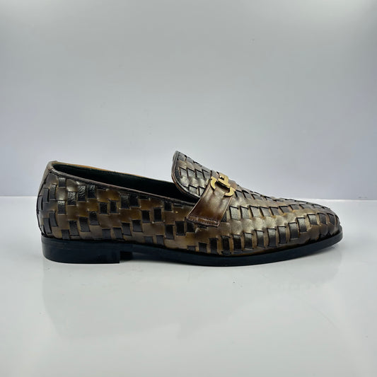 Executive Burnished Bit Loafer